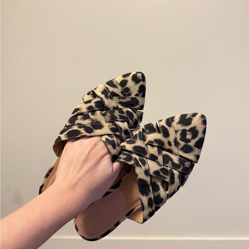 Leopard Print Women's mules